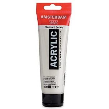 AMSTERDAM Acrylfarbe 120ml Titanbuff dunkel