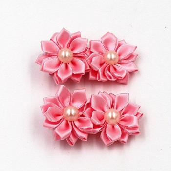 2pcs Baby Girl Hair Flower Clips