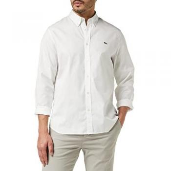 Camicia regular fit in cotone premium tinta unita