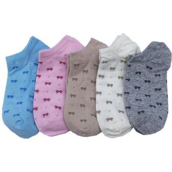 Kawaii Low Cut No Show Socks for Women (4/5 Pairs)