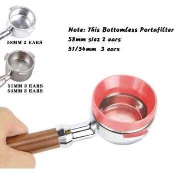 Bottomless Espresso Coffee Machine Handle for Delonghi 51MM 54MM 58MM