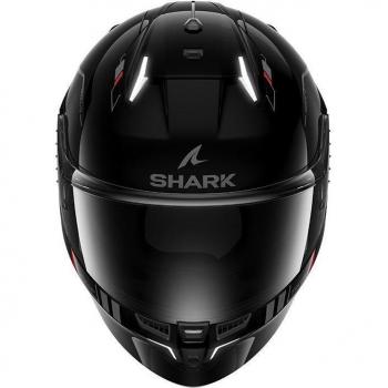 Shark Skwal i3 Blank SP Casque Noir Gris Rouge taille : M