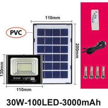 25W LED Solar Flood Light