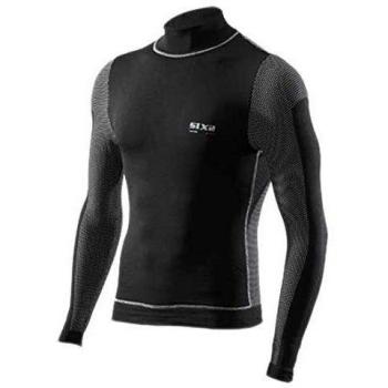 Carbonschwarzes SIXS TS4 Plus Trikot – XXL