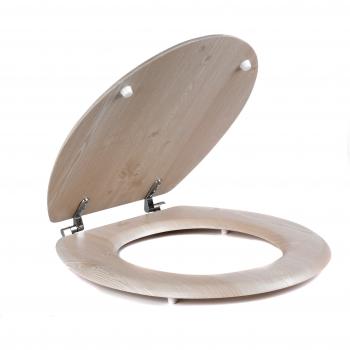 Beldray LA033710WOAK Quick and Easy to Fit Toilet Seat