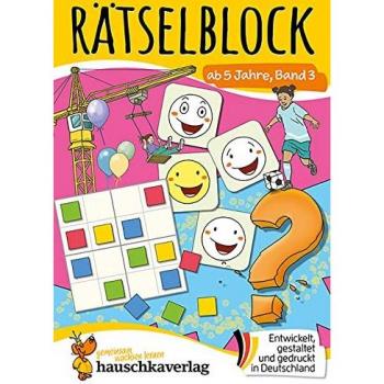 Rätselblock ab 5 Jahre