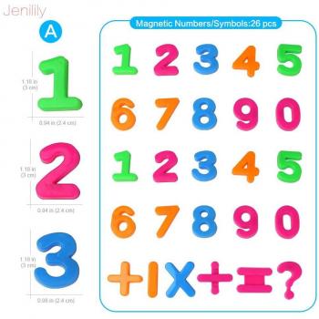 Juguete de desarrollo infantil números coloridos