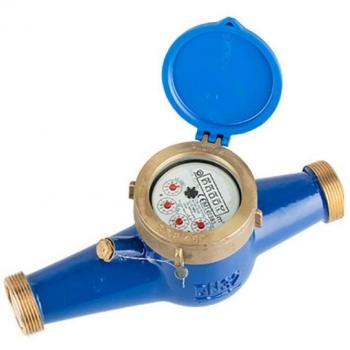 Zenner 20 mm Dual‑Jet Water Counter – filet d’entrée et de sortie 1 ’’