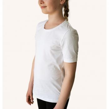 Hoofd en Schouders T‑shirt Kinderen 9‑11 Zwart