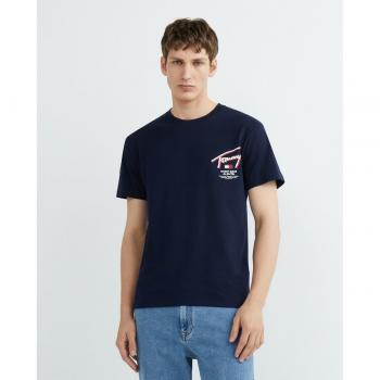 Tommy Hilfiger Maglietta A Maniche Corte Uomo Navy