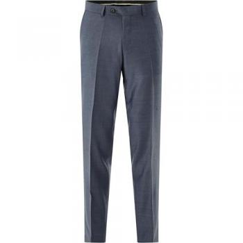 Carl Gross Slim Fit Hose in Rauchblau