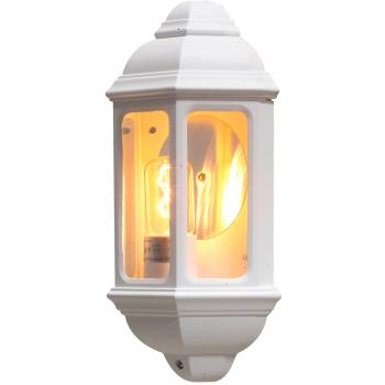 Konstsmide Classica lampada a muro da est. CAGLIARI I, bianca