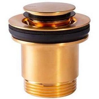 Tres Ablaufventil 24K Mattgold für Badezimmer