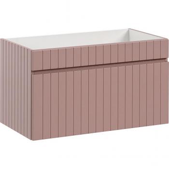Cabinet sous-vasque compact Rose 80x46x45 cm