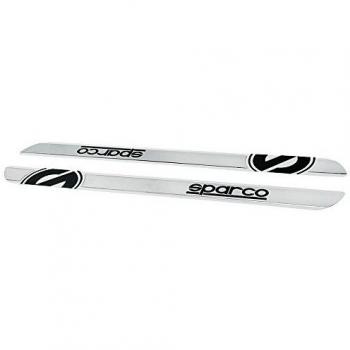 Set de 2 umbrales aluminizados para puerta de coche Sparco