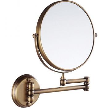 Miroir Compact Rétro 8 – Pliable à Double Face – Miroir de Beauté pour Salle de Bain