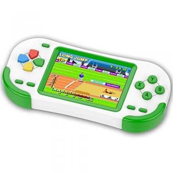 ZHISHAN Handheld Gaming System 220 V – 16‑Bit Klassik, HD LCD Bildschirm, perfektes Geschenk in Grün