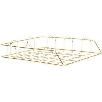 Handmade Gold File Tray