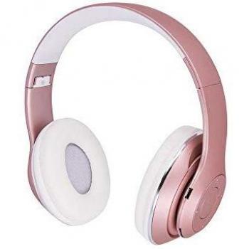 Forever Music Soul BHS-300 Bluetooth Kopfhörer mit Mikrofon (Rosa)