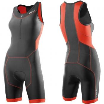 Performance Trisuit 2× para Mujer – Cremallera Frontal