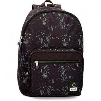 Mochila adaptable Enso West, 44 cm, Negro