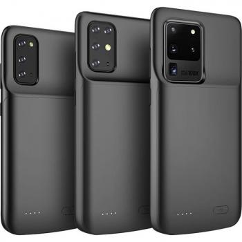 Coque en silicone pour Samsung Galaxy S20, chargeur 6000mAh