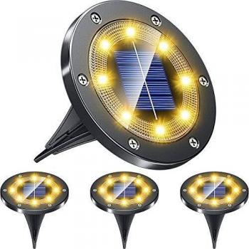 Deck Solar Lights for Garden and Walkway