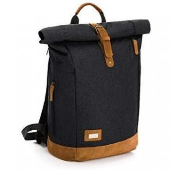 Fillikid Wickelrucksack »Berlin, schwarz melange«