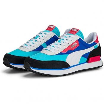 PUMA Future Rider Play On pour femme, bleu clair rose noir