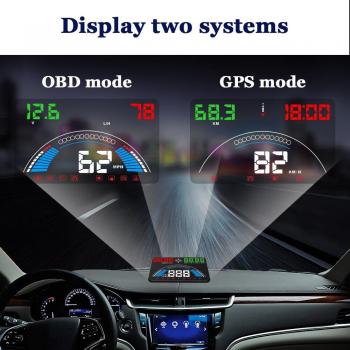 S7 DriveMate: Pantalla Frontal con GPS y Datos del Vehículo