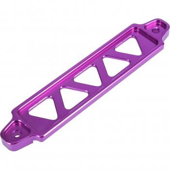 Soporte Universal de Batería Automotriz, Aluminio Hueco, 145mm a 190mm, Azul