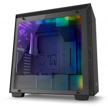 NZXT H700i Caja de Ordenador ATX con Cristal Templado y RGB, Negro