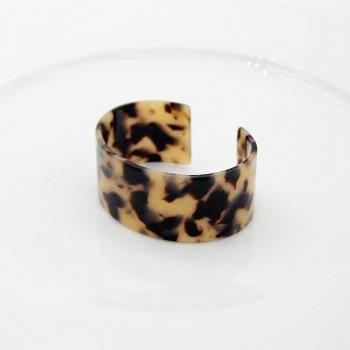 Punk Style Leopard Print Acrylic Bracelet