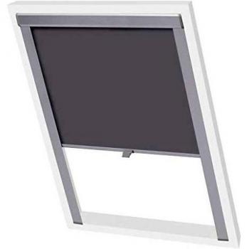 Grey Roller Blinds Blackout M08/308