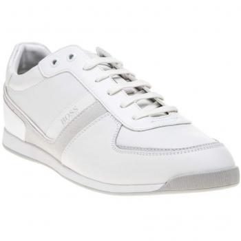 BOSS Tracciato Low P Uomo Calzature Bianco