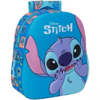STITCH 3D School Backpack with Cart Adapter