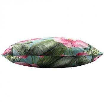 Evans Lichfield Orchids Floral Water & UV Resistant Outdoor Cushion in Blue