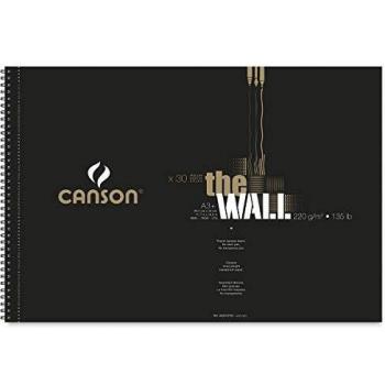 Canson The Wall A3 Zeichenpapier Spiralblock 200 g/m²
