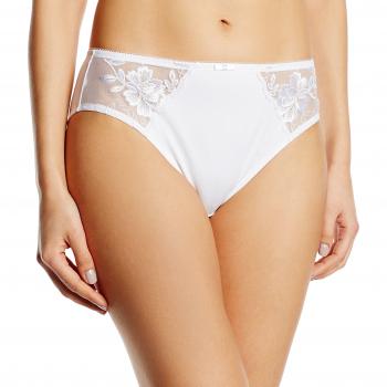 Triumph Damen Slip Modern Posy Tai, 42, Farbe Weiß
