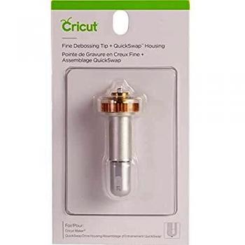 Pointe fine de débossage avec boîtier Cricut Maker, rouge et blanc unis