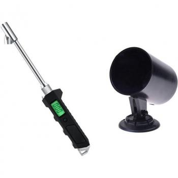52mm Gauge Pod Holder with Integrated Digital Tire Pressure Gauge