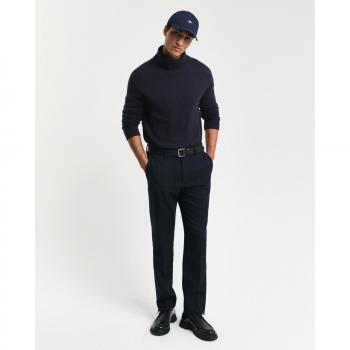 Pantaloni Eleganti in Lana Navy 54