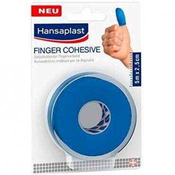 HANSAPLAST VENDA COHESIVA PARA DEDOS 5X2.5 AZUL