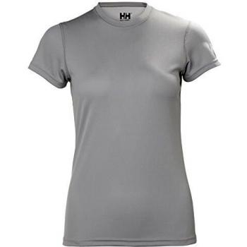 Helly Hansen Women's Performance Short Sleeve T-Shirt Light Grey XL