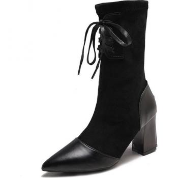 Zapatos Puntiagudos de Invierno para Mujer