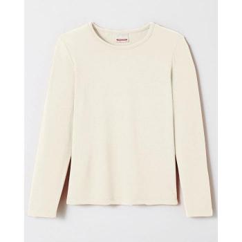 T-shirt enfant mixte en microfibre stretch écru