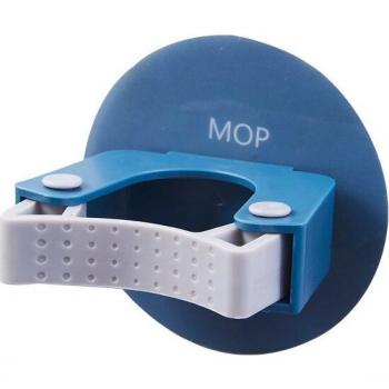 Wall-Mounted Mop Storage Rack