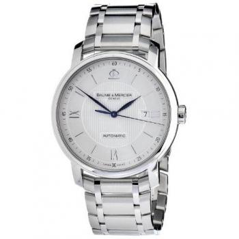 Baume & Mercier Herren 42 mm Automatikwerk Datum, Mineralglas – Modell MOA10085