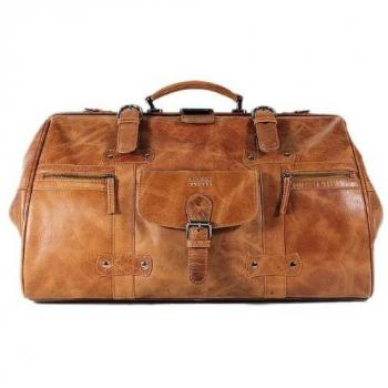 Greenland Nature Light Leather Doctor's Travel Case 51 cm Brown