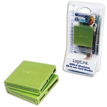 Tarjeta Master LogiLink CR0021 Verde, Lectura USB 2.0